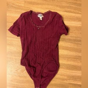 Purple Betty blue vintage body suit (90s)